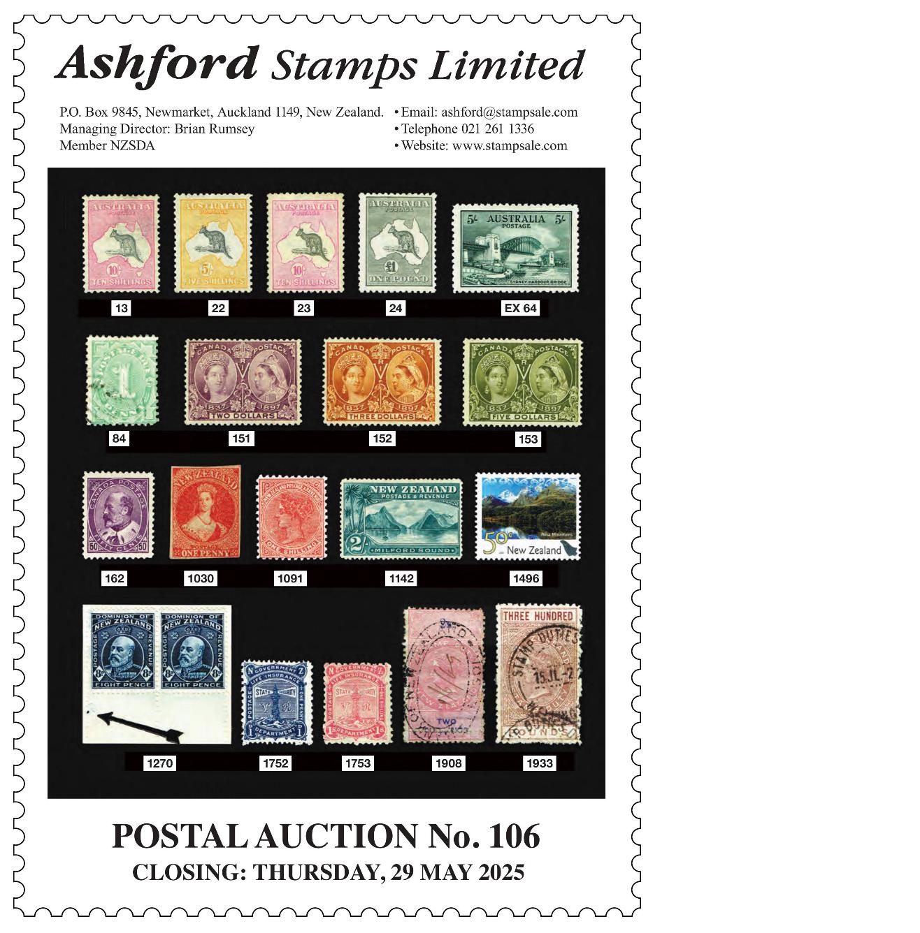 Postal Auction 106